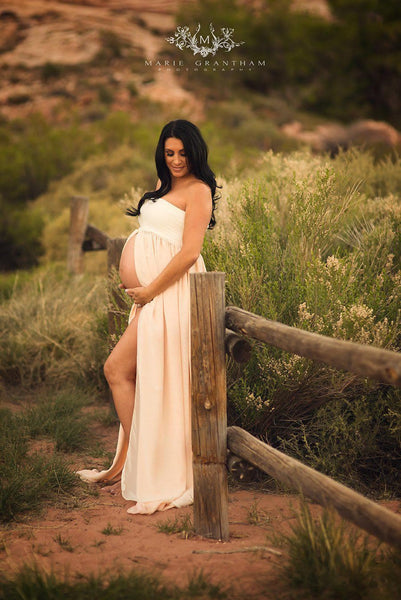 Miley Ombre Gown | Sew Trendy | Maternity Gown Shop in Riverton, Utah