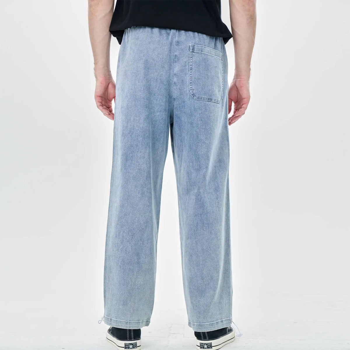 Straight-Leg Casual Pants For Men