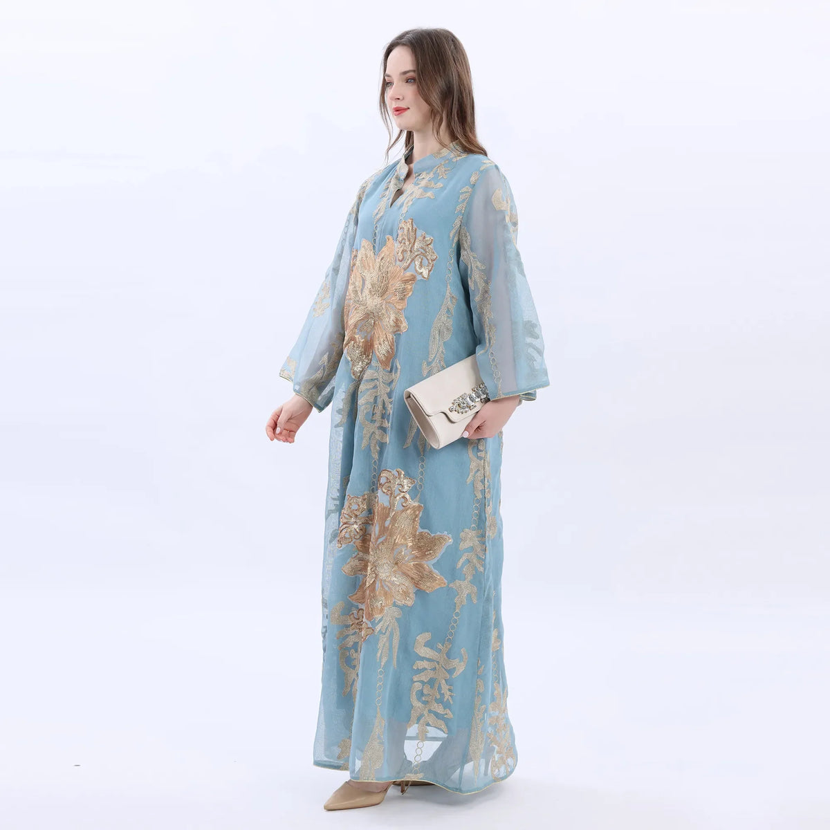 Embroidery Galabia For Women