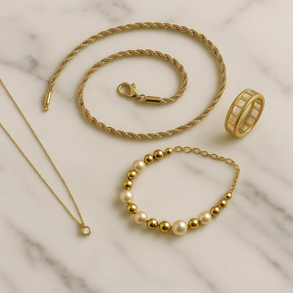 Gold Jewelry Bundle