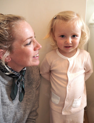Anna Woodham, Baby & Mother magazine editor with daughter