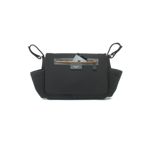 Storksak ECO 2-in-1 Stroller Changing Bag, Black
