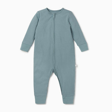 Ribbed Clever Zip Sleepsuit | Organic Cotton Sleepsuits | MORI