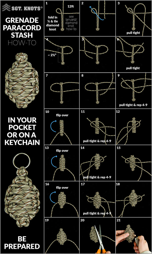 Grenade Paracord How To