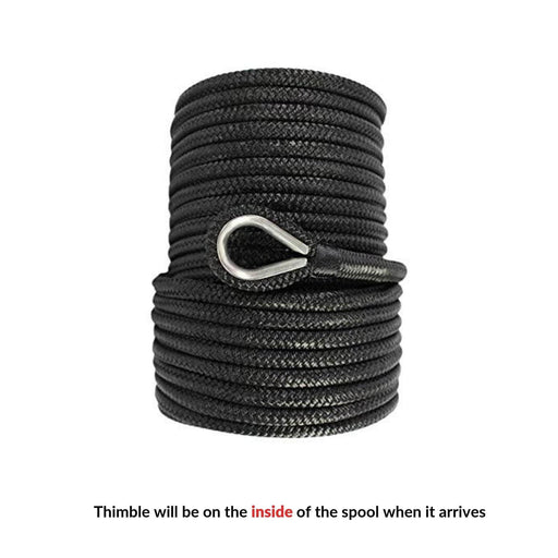Twisted Nylon Anchor Rope with Thimble