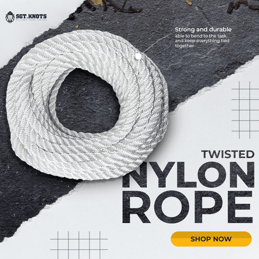 Black Nylon Twine #12  Mariner Tarred Twisted Nylon Twine (420 ft