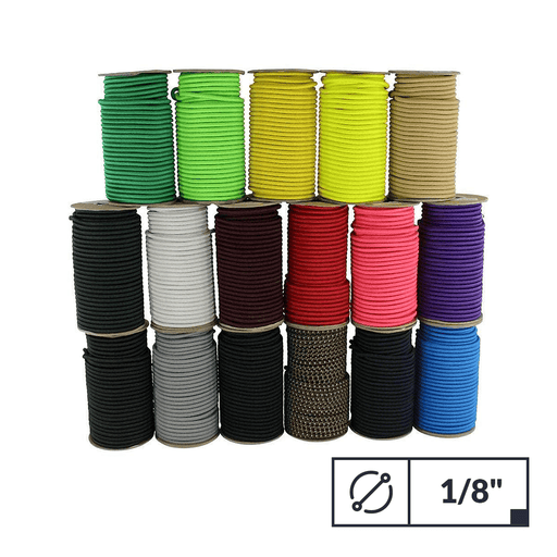 SGT KNOTS Solid Braid Dacron Polyester Rope - Moisture, Oil, UV, Rot  Resistant for Boating, Anchor, Towing, Mooring Lines, Antenna Guy Line  (3/16 x