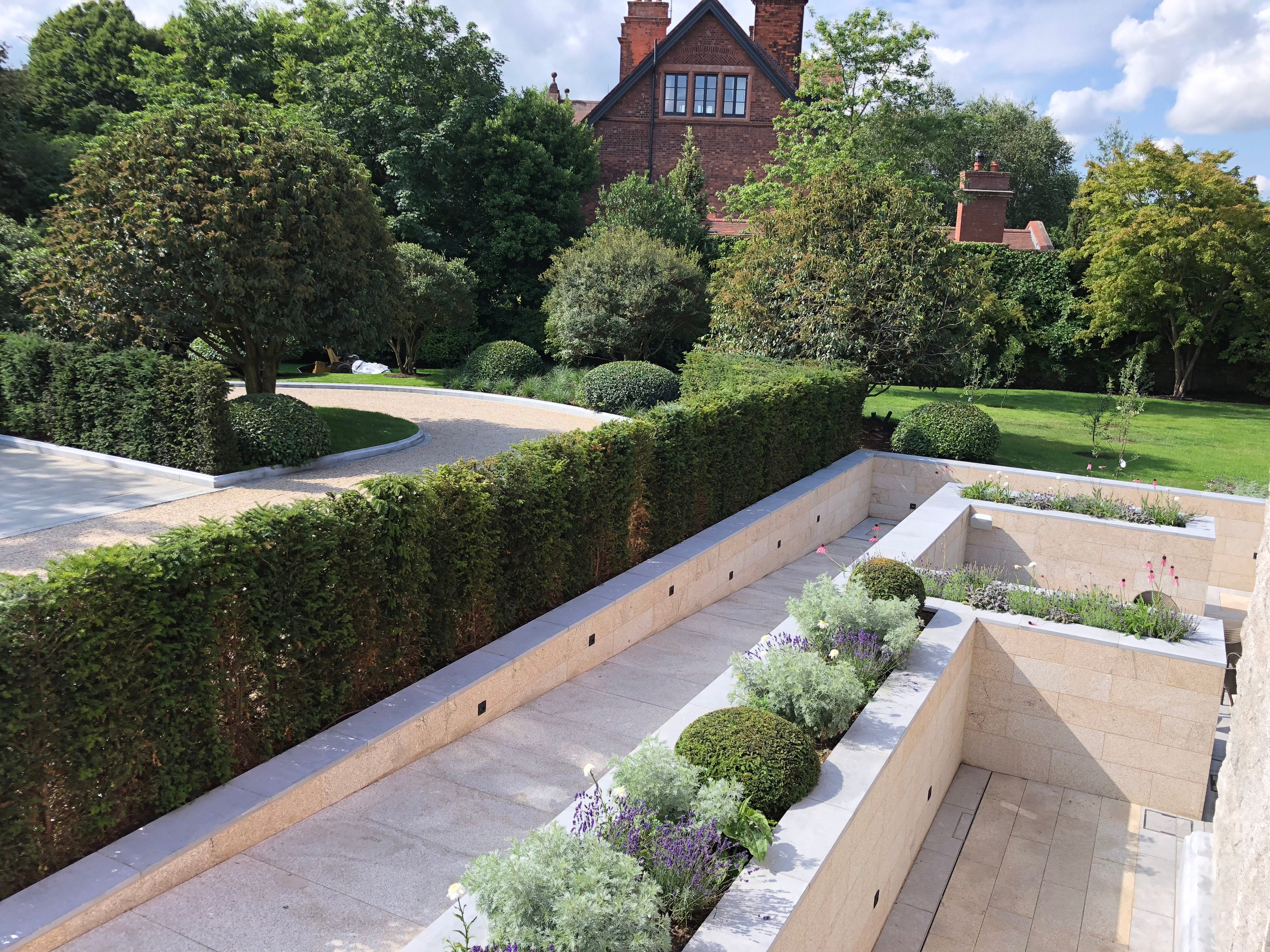 raised flower bed