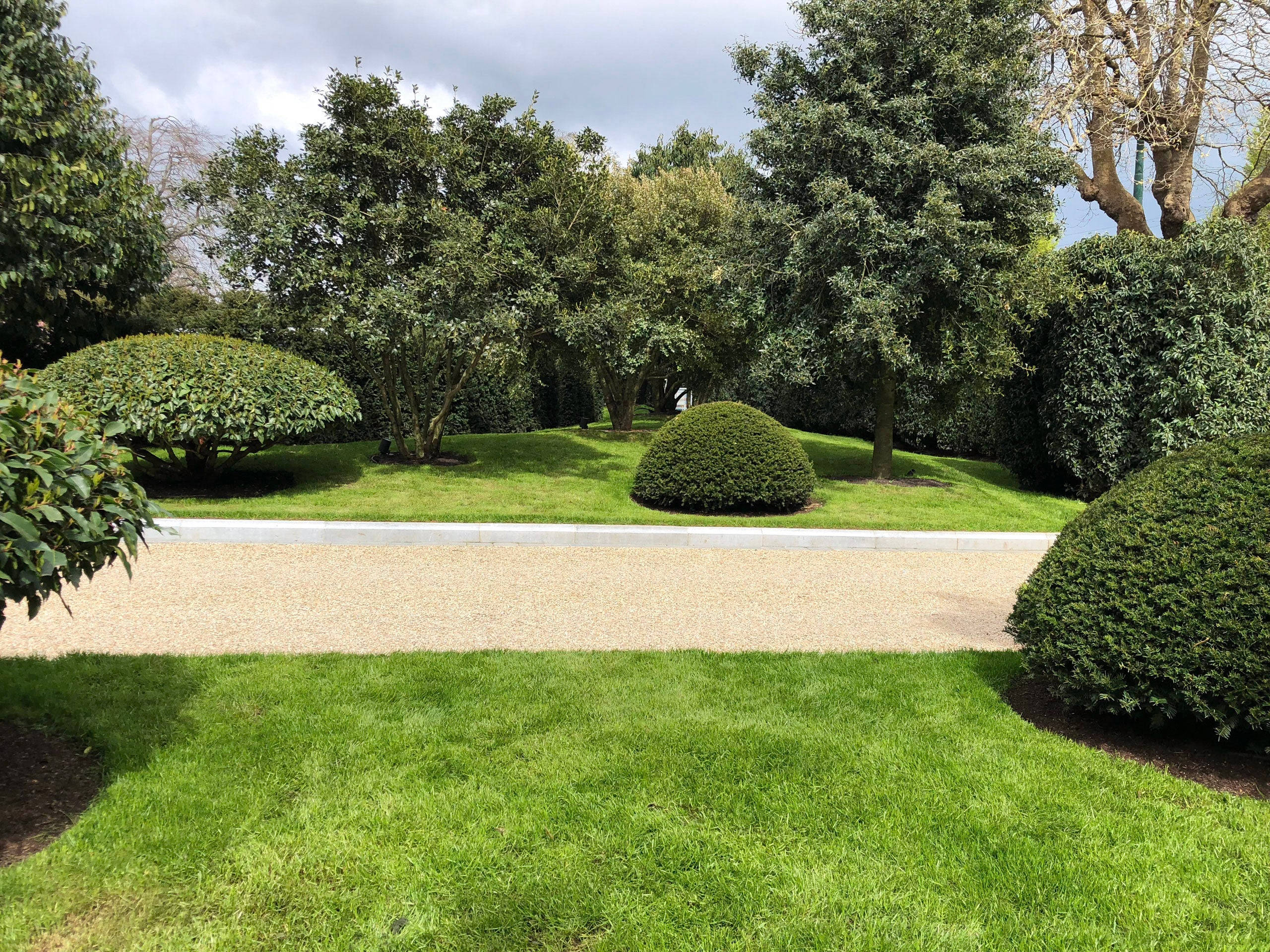 lawn and topiary domes