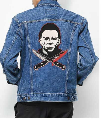 jean jacket back patch