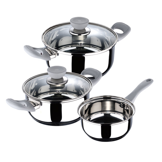 Batería de Cocina San Ignacio Tormes Aluminio Forjado 3 Piezas - Tiendetea