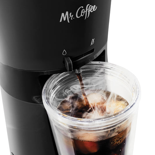 Mr. Coffee Simple Brew 4-Cup Switch Coffee Maker, White TF4 Series 