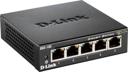 Billede af Ethernet Switch 5 X Gigabit