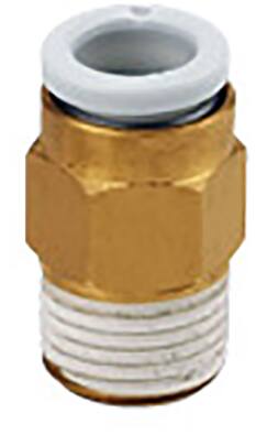 Billede af Male Connector Tube 10Mm Rc1/4" Brass