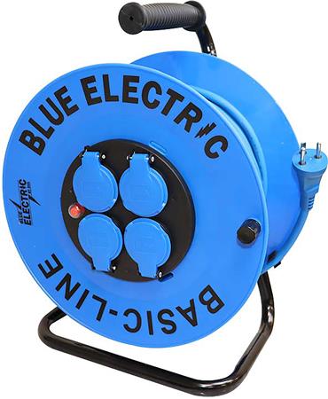 Billede af Blue Electric Kabeltromle 25 Mtr 4 Udtag