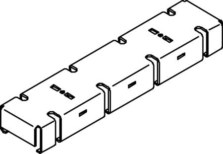 Afdækning, Skinneholder, S225