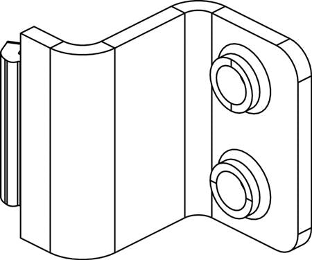 Beslag Lodret Besp  Sp0938-0000