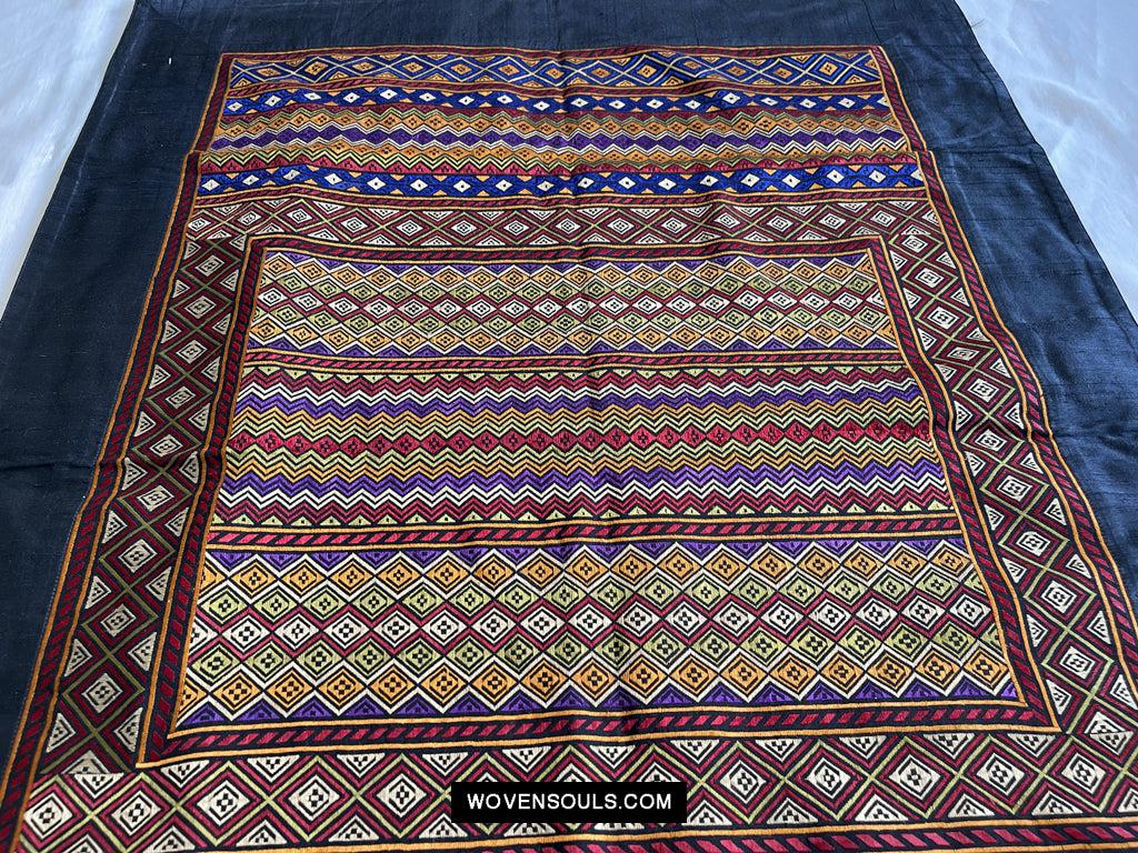 129 Superfine Soof Embroidery Handmade - Gujarat - WOVENSOULS Art Gallery