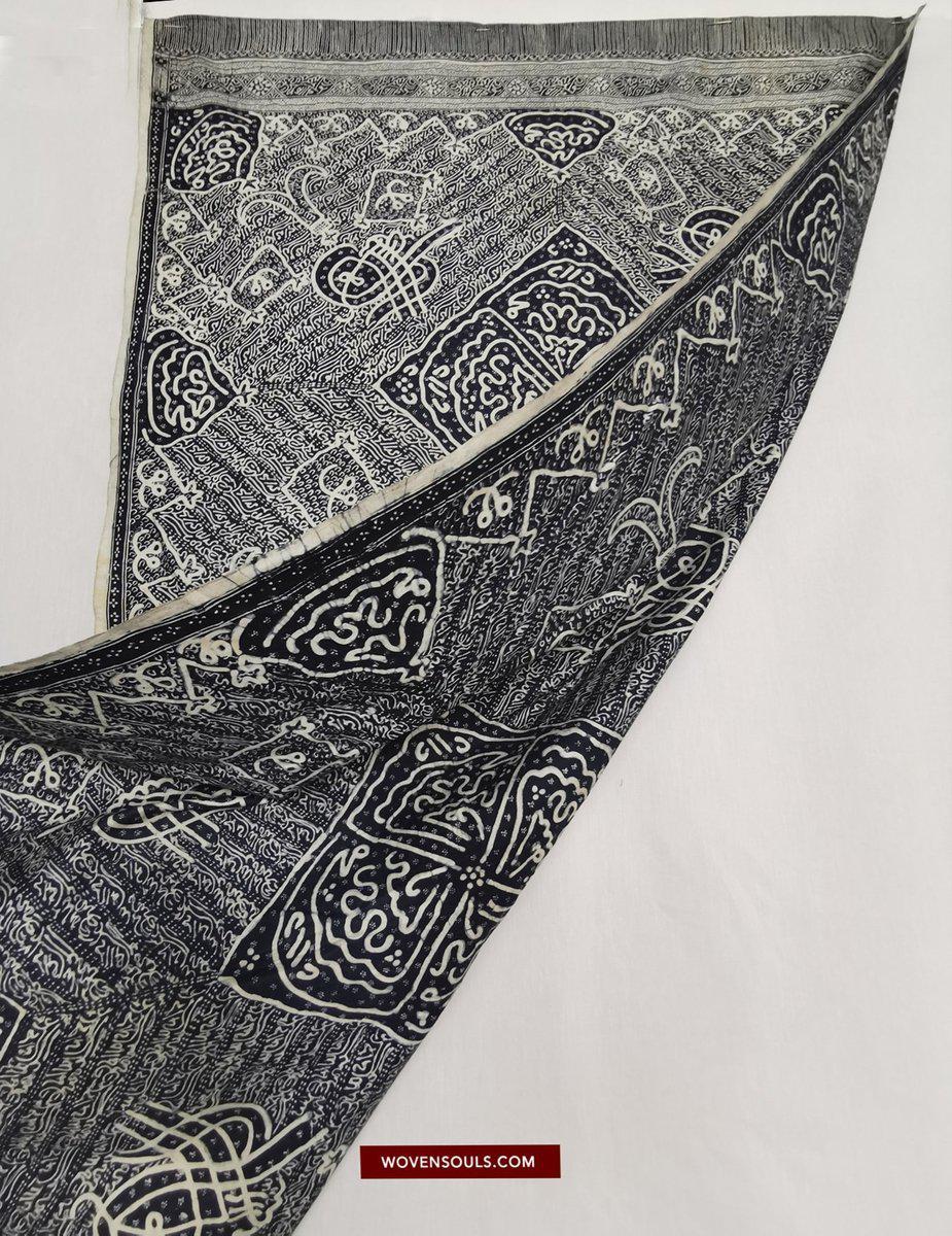 1443 Antique Calligraphy Jambi Batik Bertulis Hand Drawn Textile Kain ...