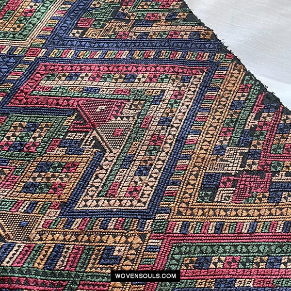 1572 Vintage Silk Ceremonial WeavingTextile Art from Laos-WOVENSOULS Antique Textiles & Art Gallery