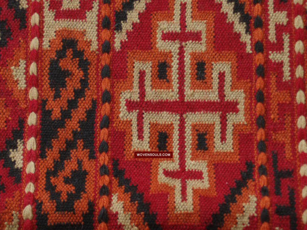 1724 Rare Yak Wool Shawl Himachal-WOVENSOULS Antique Textiles & Art Gallery