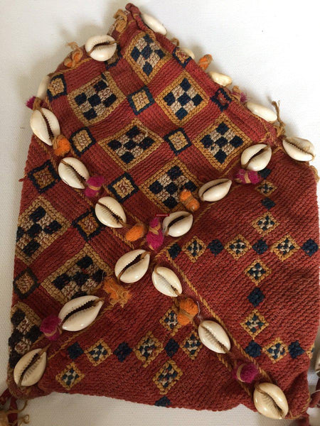 5007 E532 Small Vintage Banjara Tribal Textile Purse - Handmade traditional weaving-WOVENSOULS-Antique-Vintage-Textiles-Art-Decor