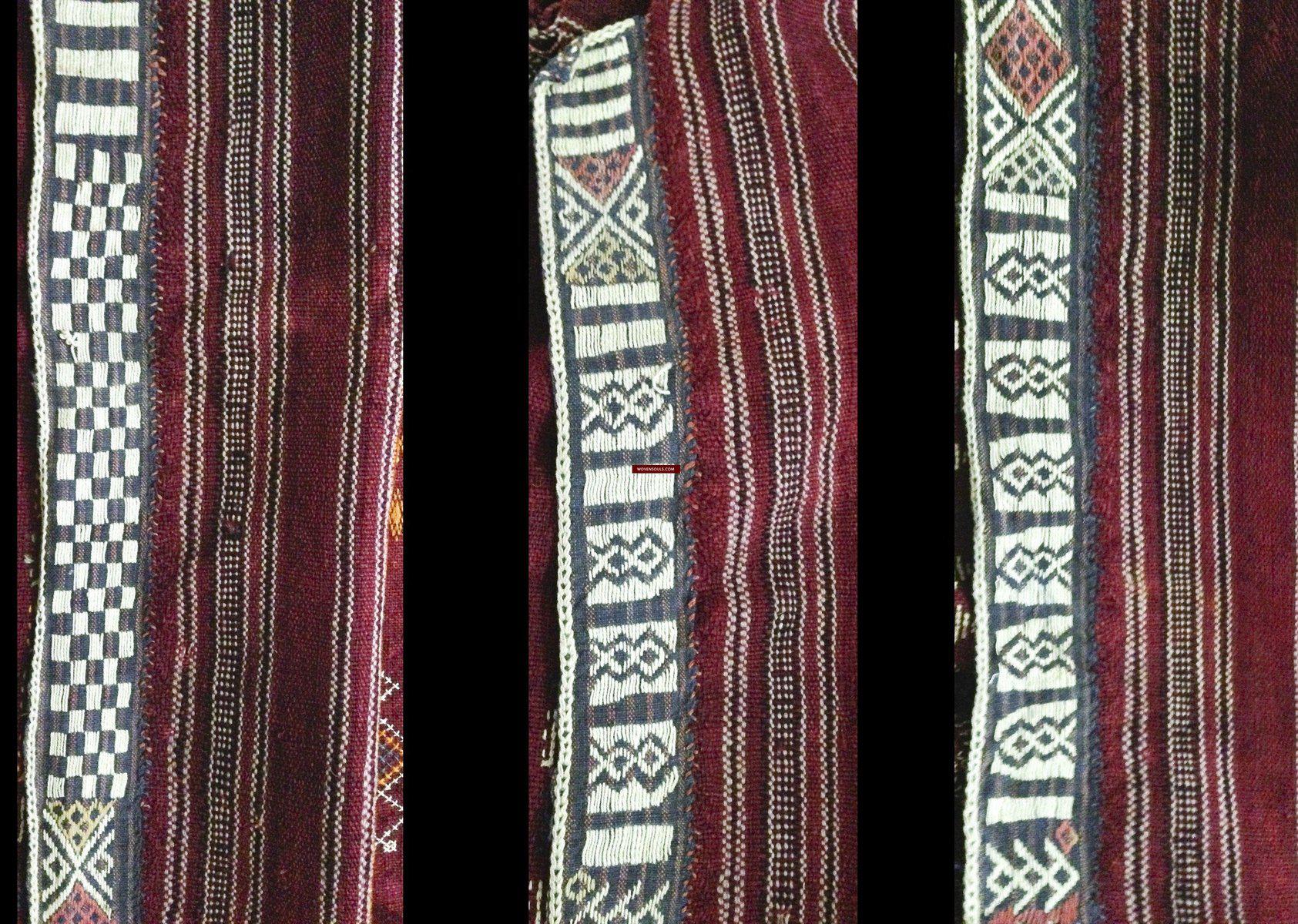 676 SOLD Bishnoi Odhana Shawl - Tribal Textile with Naive Embroidery ...