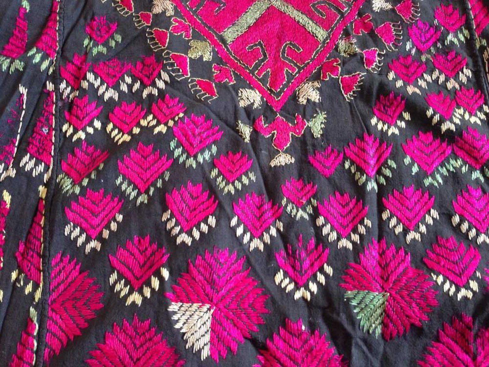 748 Antique Swat Valley Textile - Bridal Dress Costume with Rich Silk ...