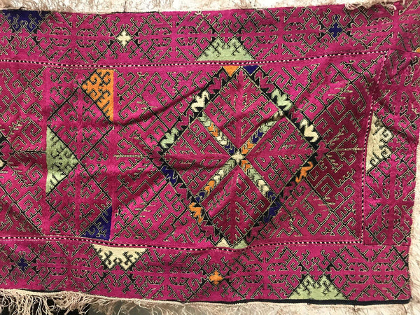 778-B Antique Swat Valley Dowry Pillow Case textile - WOVENSOULS Art ...