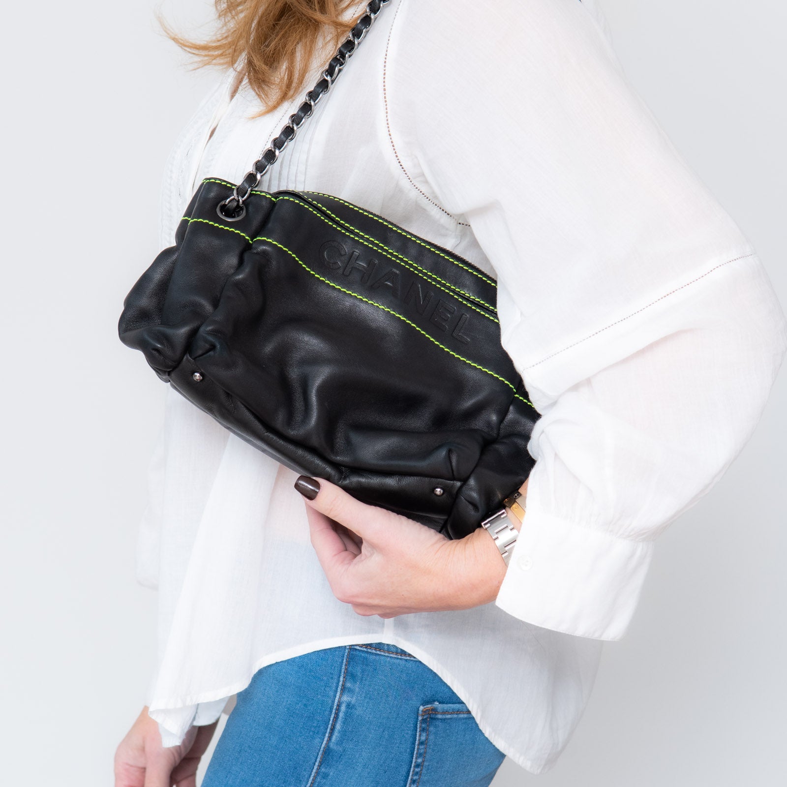 Chanel LAX Accordion Shoulder Bag – EVEYSPRELOVED