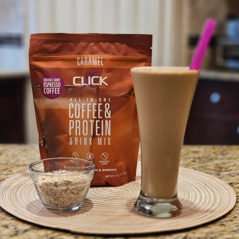 CLICK Coffee Protein Lunchtime Weight Loss Smoothie