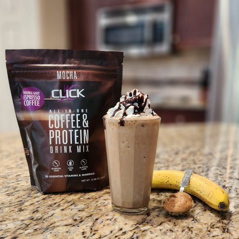 Chunky Monkey Smoothie Recipe Coffee Protein