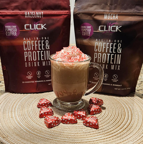 Click Coffee Protein Hazelnut Mocha Recipe