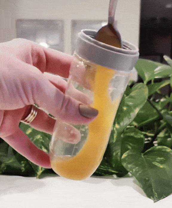 Mamadeira Dosadora Papinha – Mania de Bebê