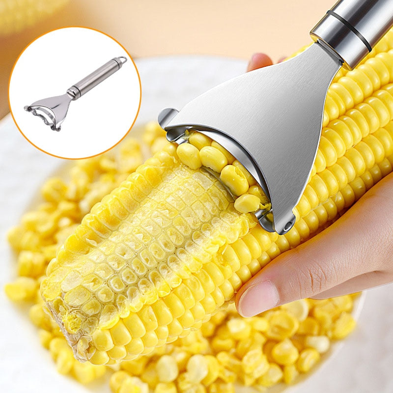 Kitchen Gadgets 430 Stainless Steel Corn Shavel Peeler Potato