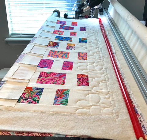 Quilting Pantographs on a longarm