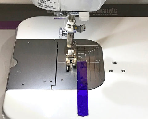 Sewing Edge in use on Juki TL-2010 Sewing Machine