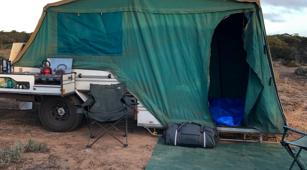 Campsite in western Australia