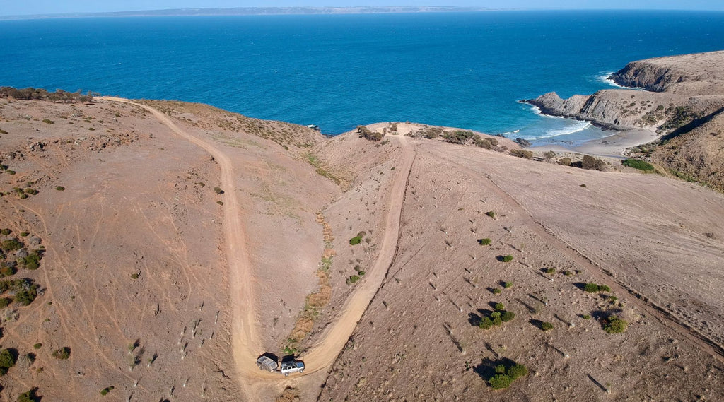 The switch back road and the Backstairs Passage is a strait in South Australia