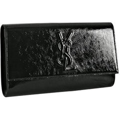 YSL - Black patent "Belle De Jour" flap