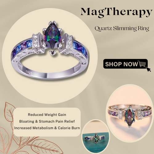 MagTherapy Quartz Slimming Ring