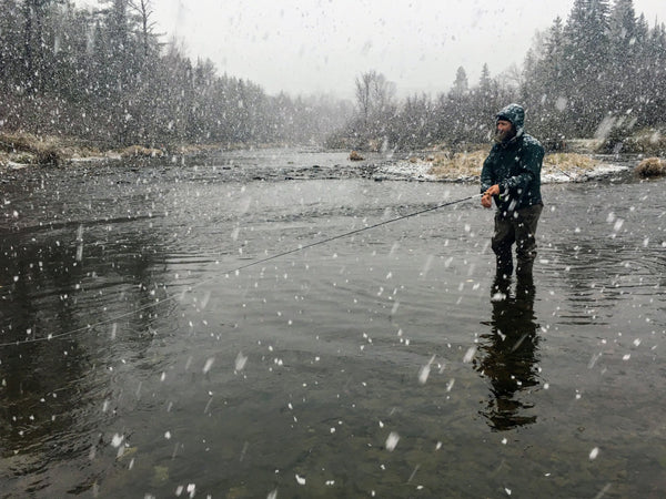 David Coggins fishing somewhere in Canada