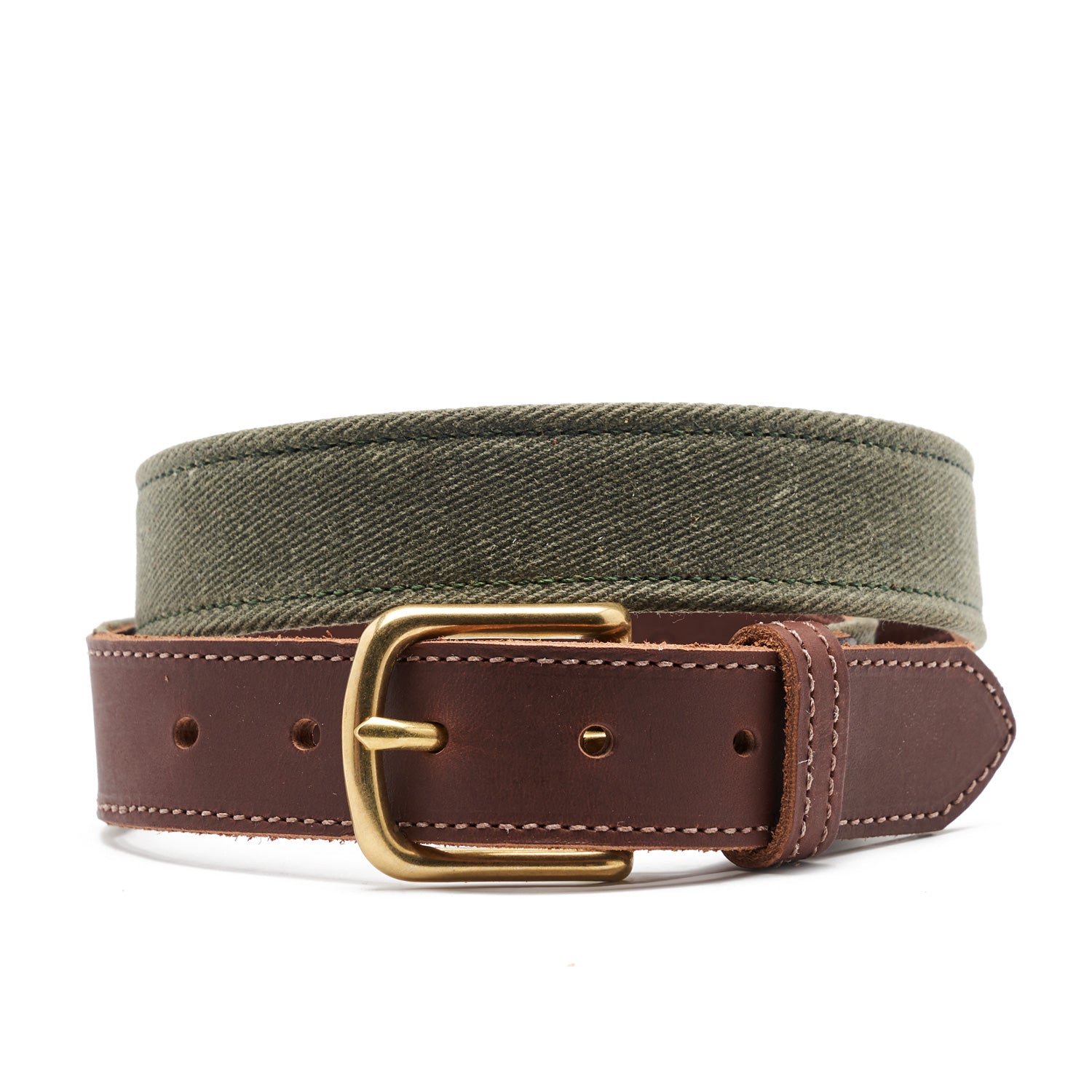 Traditional Stitched Belt – Clayton & Crume