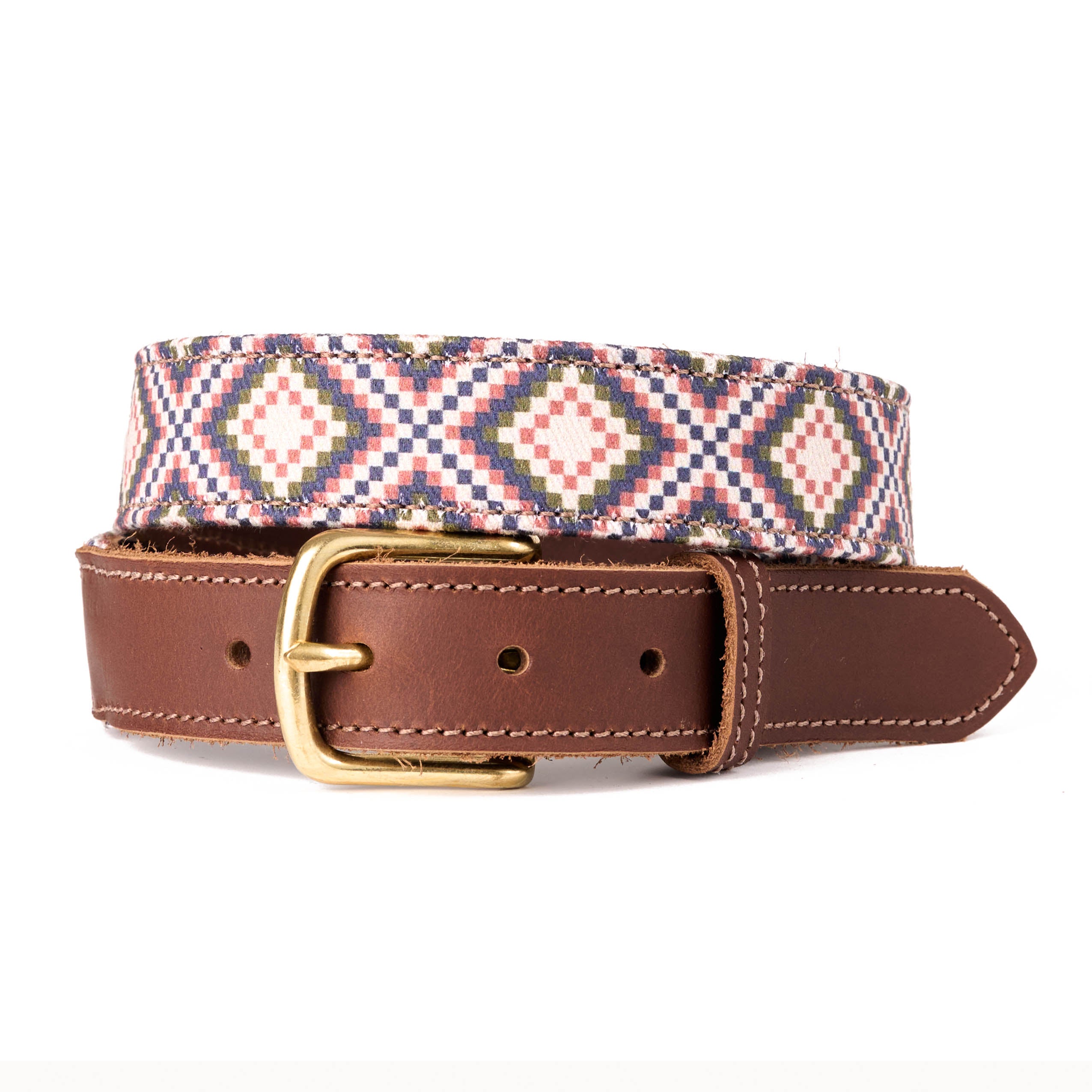 Traditional Stitched Belt – Clayton & Crume