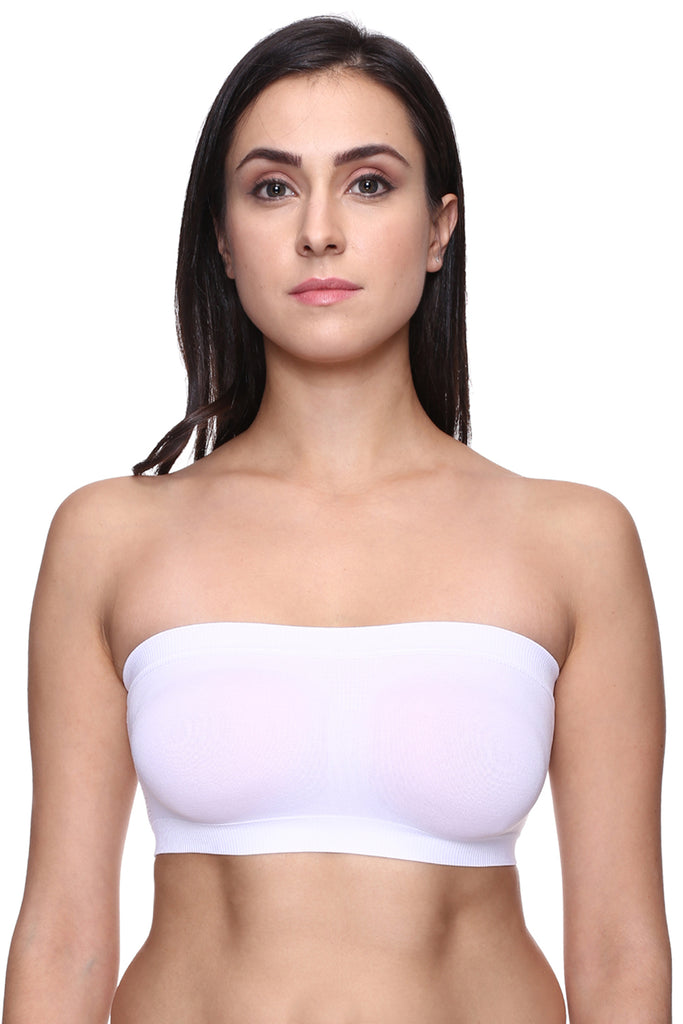 GVV Women's Lace Tube Strapless Lightly Padded Non-Wired Bandeau Bra (Black,  Beige, Red, White) at Rs 120/piece, स्ट्रैप्लेस ब्रा in Gurgaon