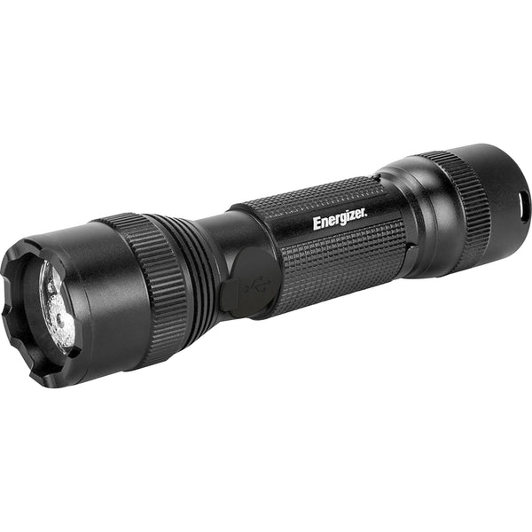 Swiss Tech 6500 Lumen LED Flashlight Rechargeable Dual Power AA/USB wi –  HardGrizzly