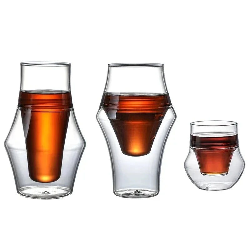 POCILLO Double-walled Glass Espresso Cup