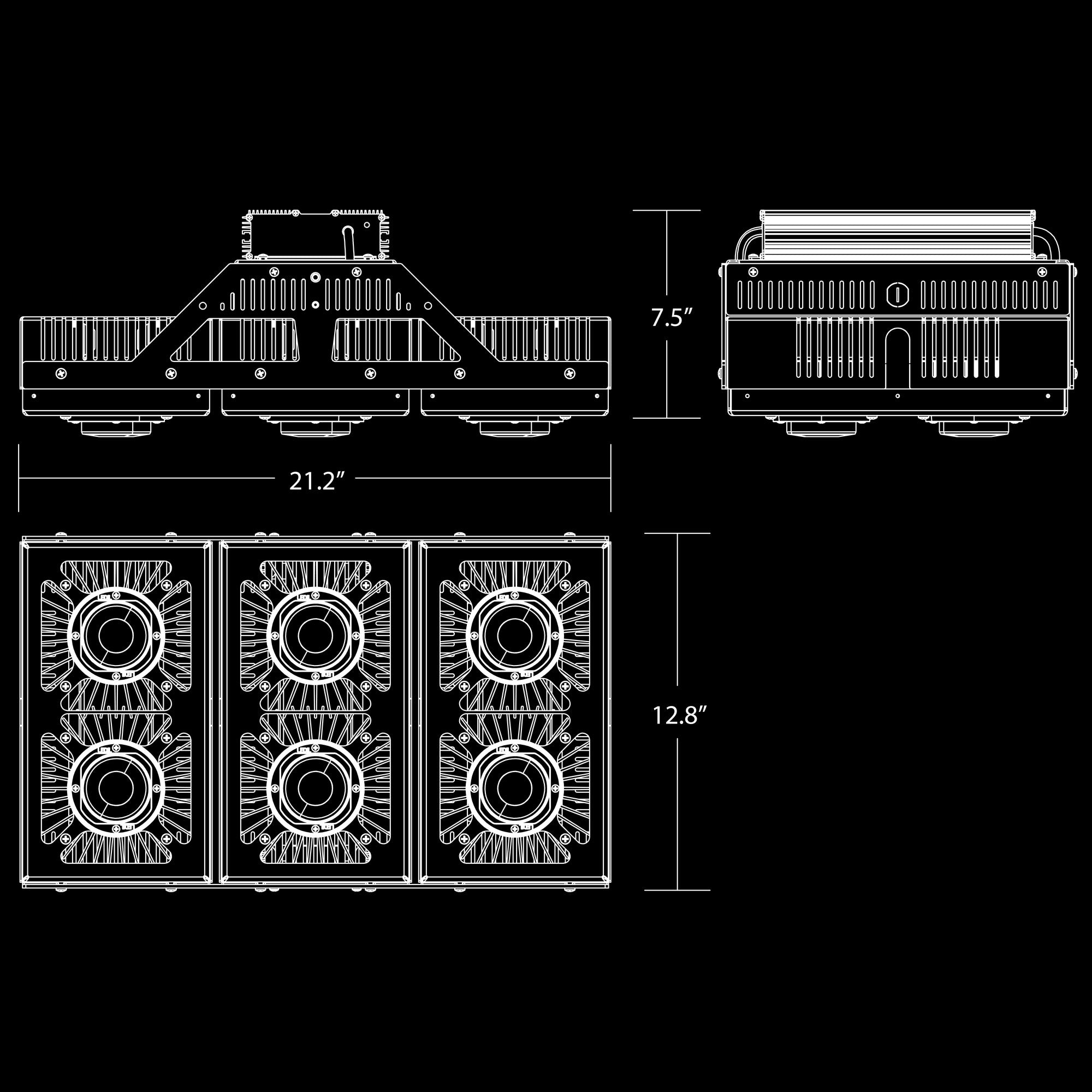 HD6 High Bay - Dimensions