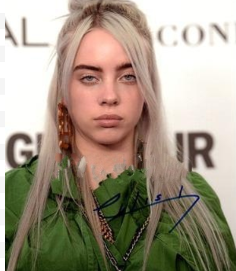 BILLIE EILISH signed autographed photo COA Hologram – HOLLYWOOD MEMORABILIA