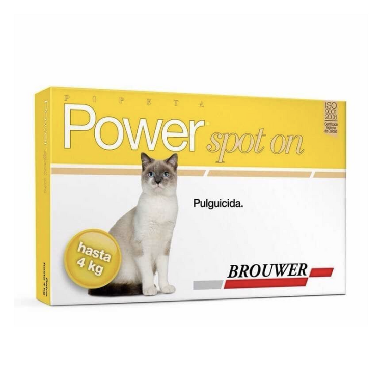 Pipeta Power Spot On gatos hasta 4 Kg. – MascoLimp